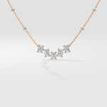 Emra 5 Stone Unity Necklace House of Quadri