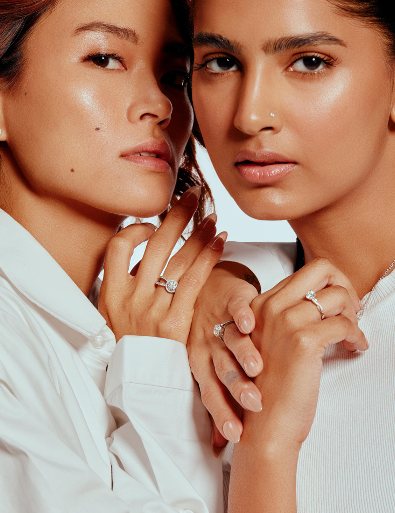 T-Shirt Infinity Solitaire Ring - House Of Quadri