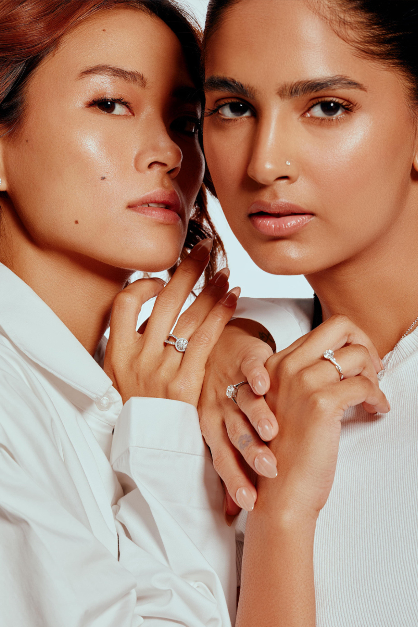 T-Shirt Infinity Solitaire Ring - House Of Quadri