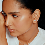 T-Shirt 3 Stone Ear Cuffs - House Of Quadri