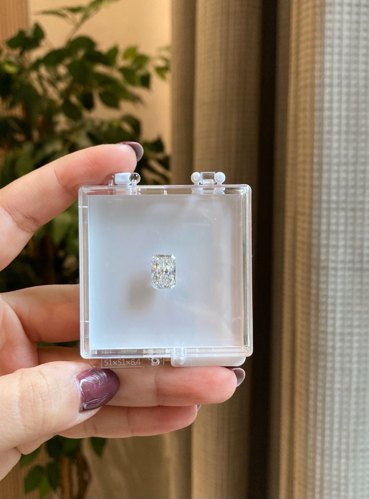 3.54 Ct E VVS2 Radiant Cut Diamond - House of Quadri