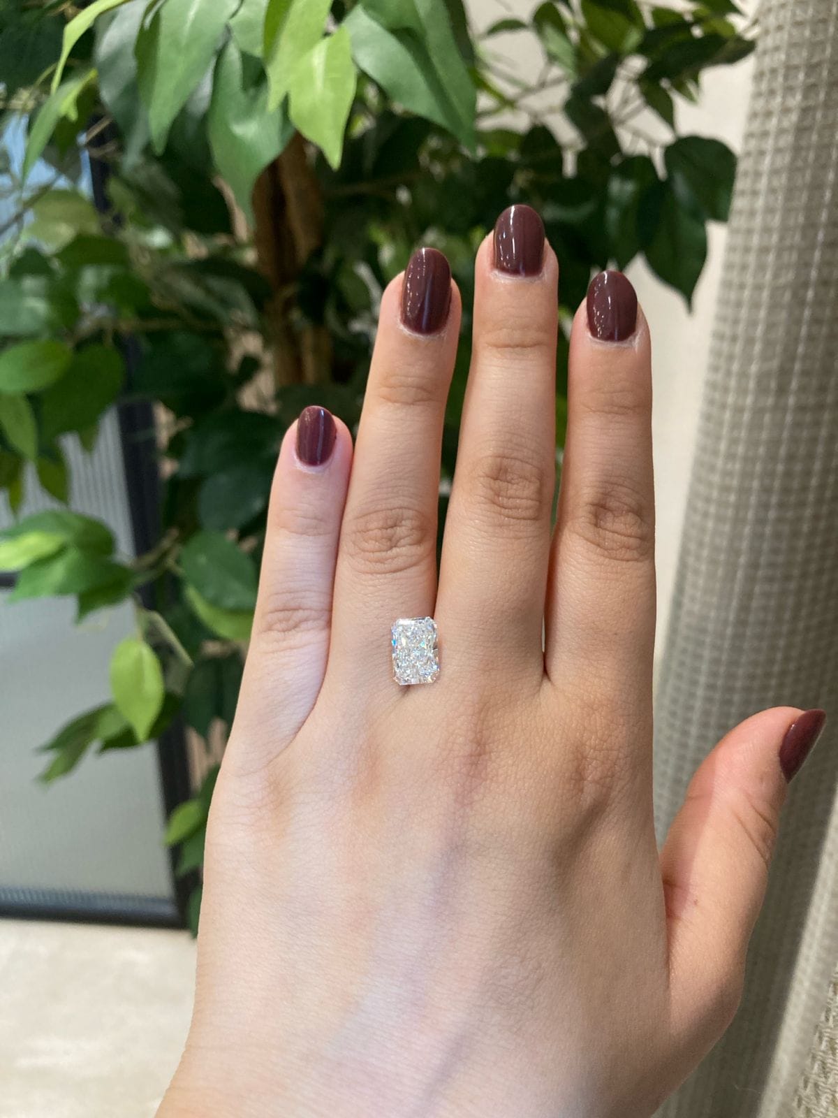 3.54 Ct E VVS2 Radiant Cut Diamond - House of Quadri