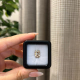 3.06 Ct Old Mine Cushion Cut (Light Brown) VVS2 - House of Quadri