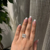 11.14 Ct Asscher Cut Diamond E VVS2