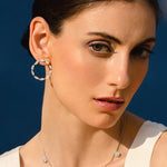 Illuminate Marquise Diamond Front Hoops - House Of Quadri
