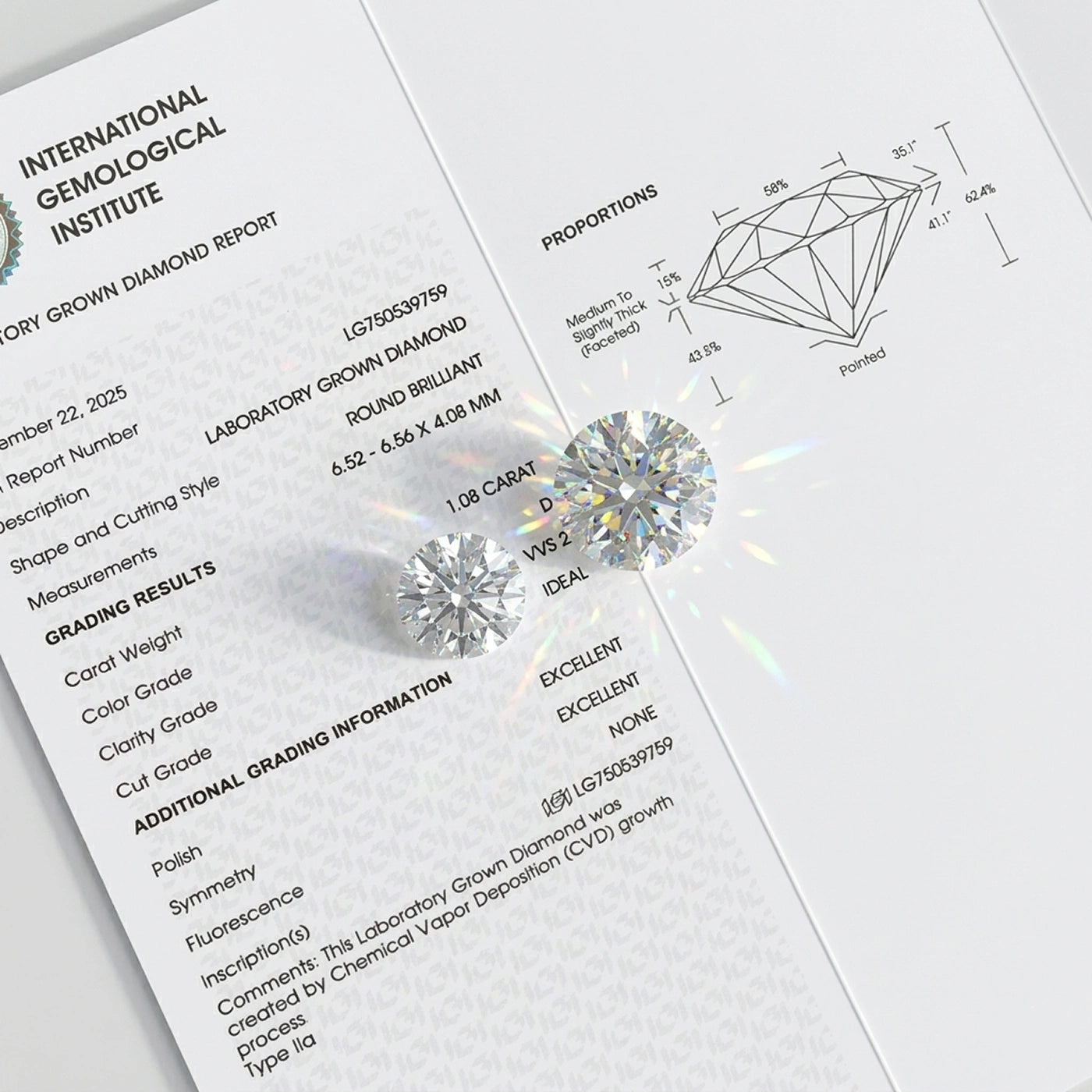 Diamond Authentication All About Diamond – House of Quadri
