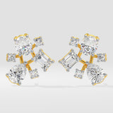 Askew Mini Cluster Studs - House Of Quadri