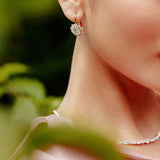 4 ct Fleur Solitaire Danglers