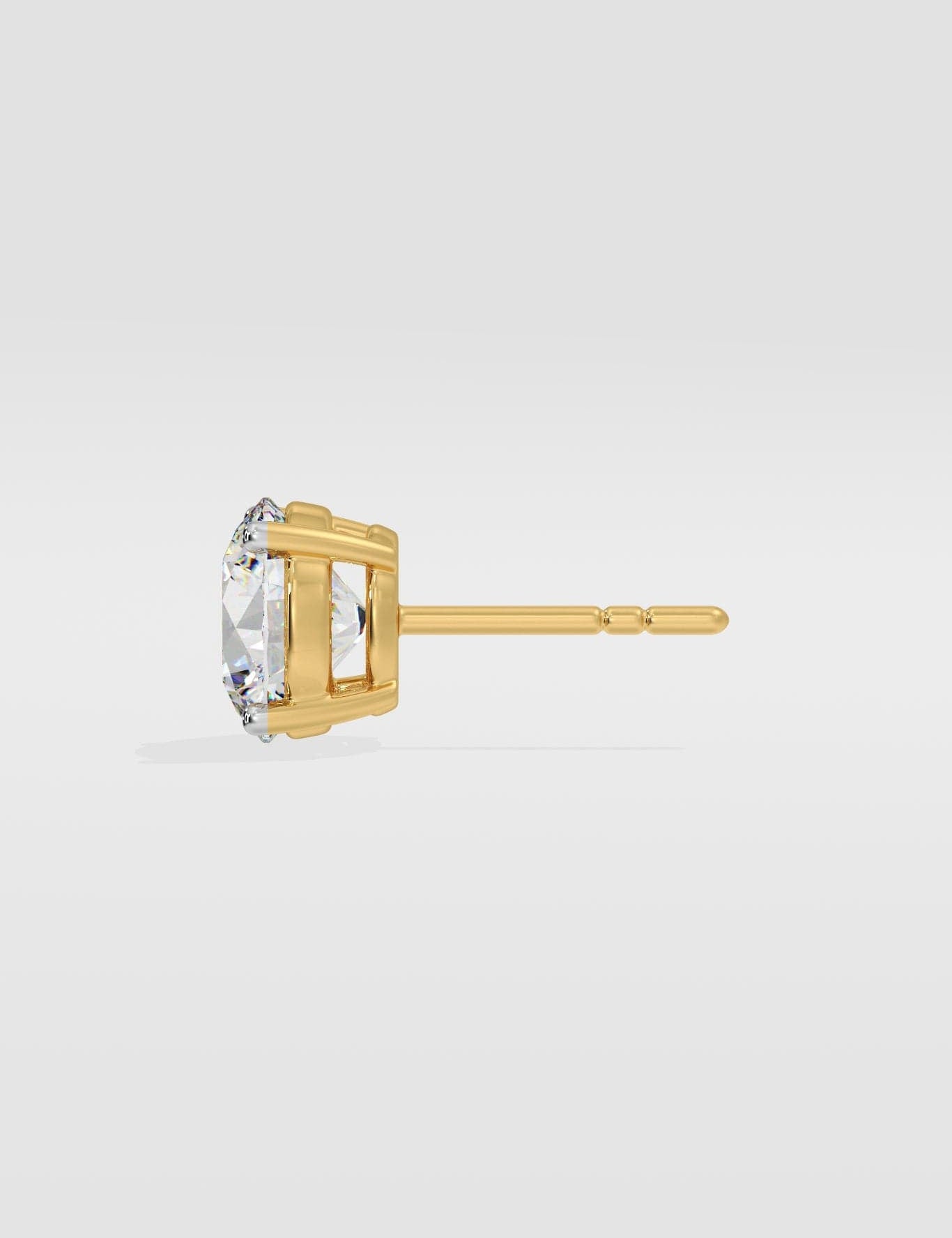 1 ct Round Stud - House Of Quadri