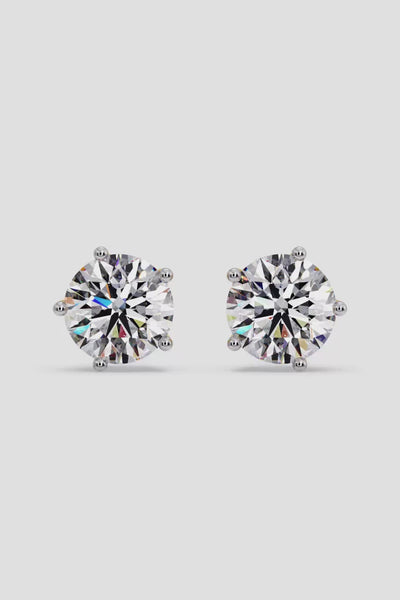 6 ct Solitaire Studs