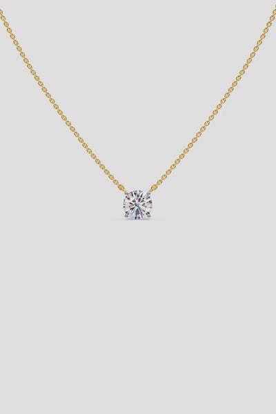 2 ct Solitaire Necklace