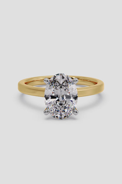 2 ct Oval Solitaire Ring
