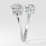 The Moi-et toi Heart Ring - House Of Quadri