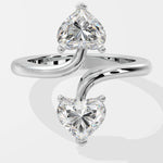 The Two Heart Journey Ring - House Of Quadri