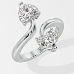The Two Heart Journey Ring - House Of Quadri
