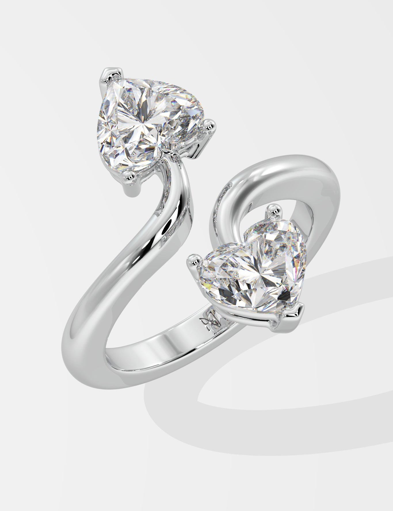 The Two Heart Journey Ring - House Of Quadri