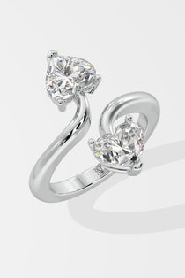 The Two Heart Journey Ring - House Of Quadri