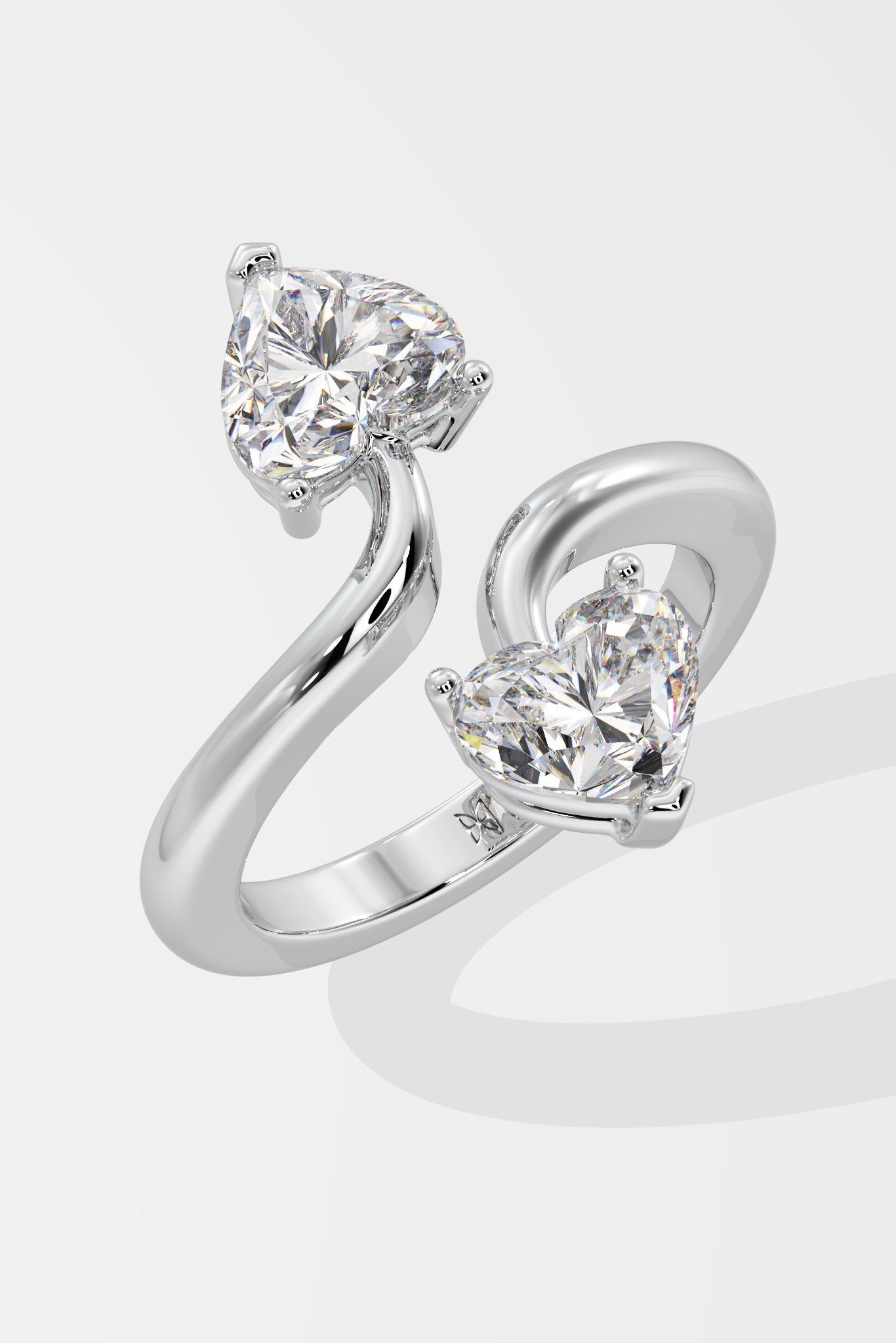 The Two Heart Journey Ring - House Of Quadri