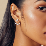 Classic 1ct Heart Studs - House Of Quadri