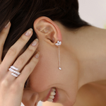 Illuminate Eden Drop Danglers - House Of Quadri