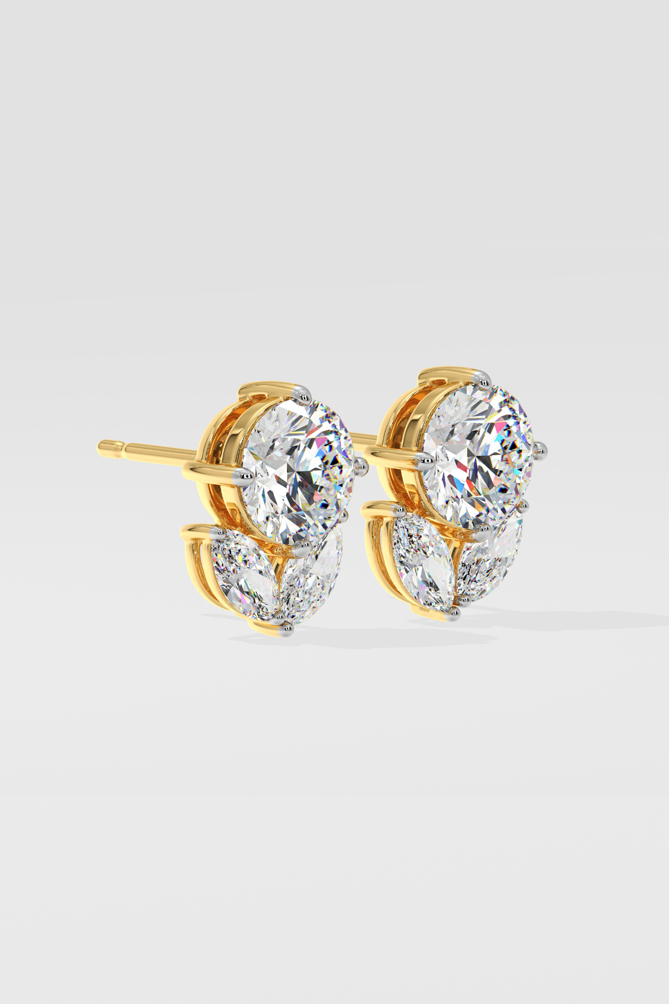 2 ct Bouquet Earrings - House Of Quadri