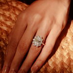 3 ct Sunburst Oval Ring - House Of Quadri