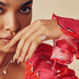 3 ct Oval Hidden Halo Ring