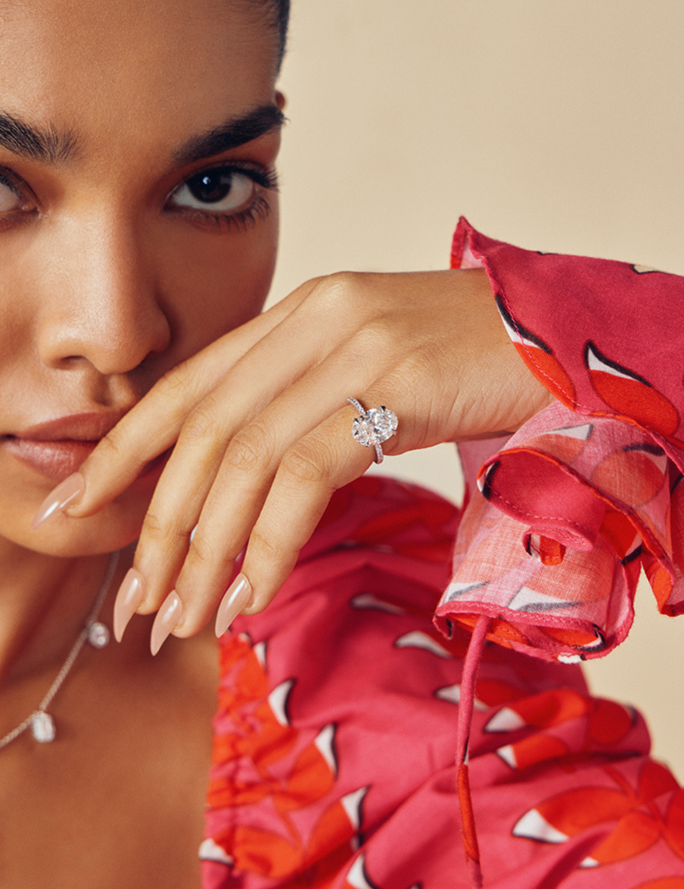 Illuminate 3 ct Oval Hidden Halo Ring - House Of Quadri