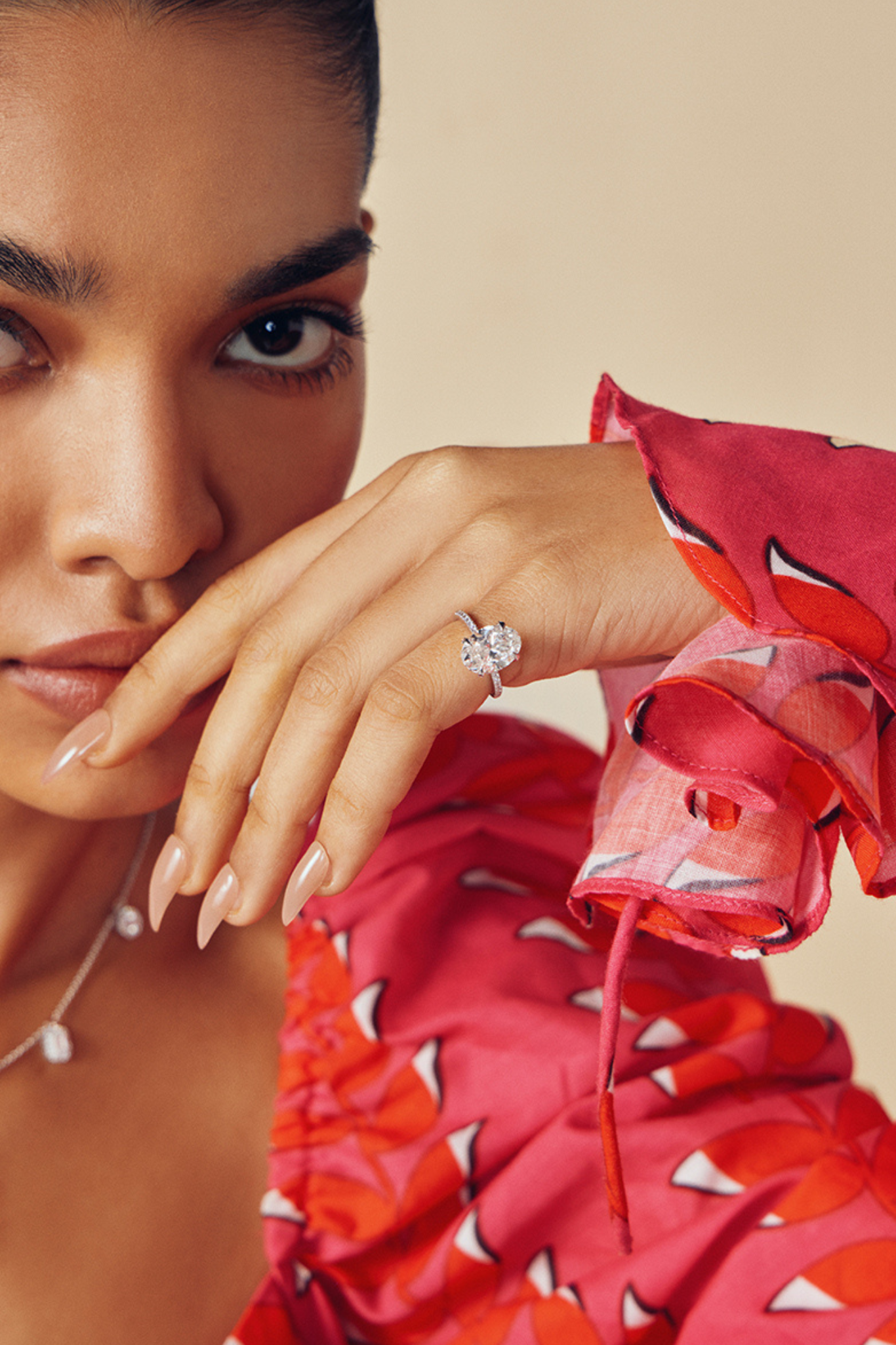 Illuminate 3 ct Oval Hidden Halo Ring - House Of Quadri