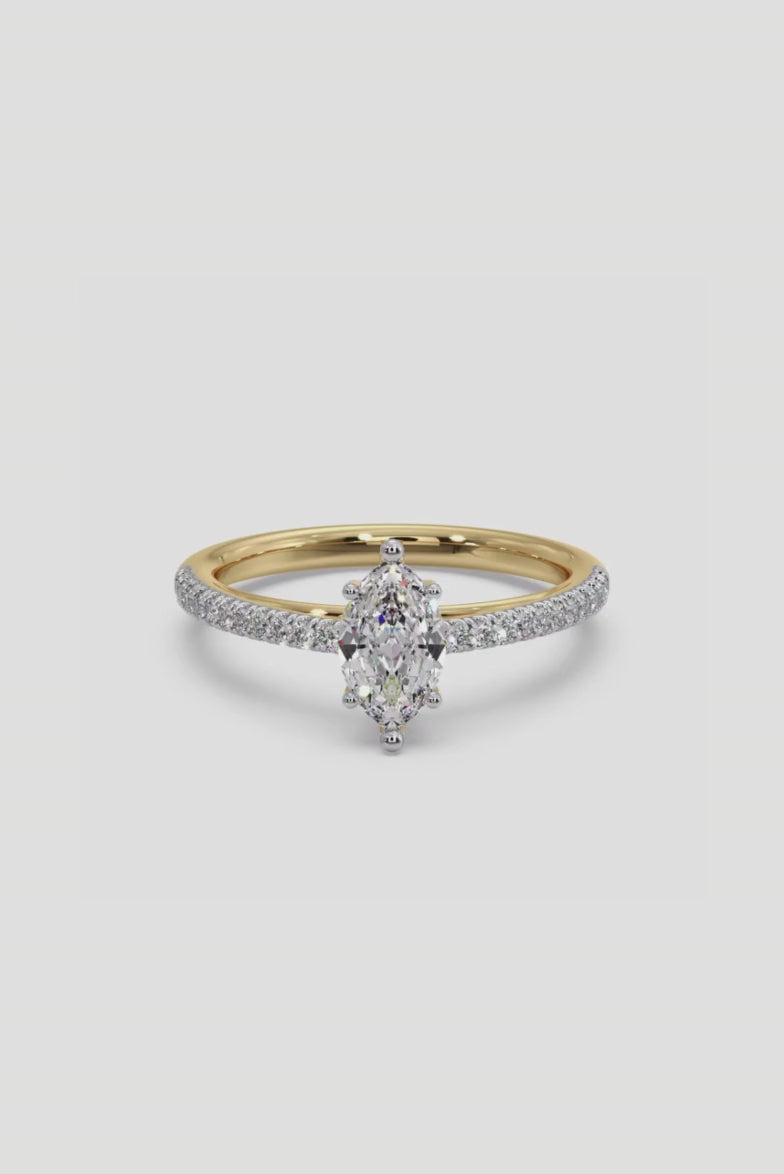 Marquise Solitaire Ring