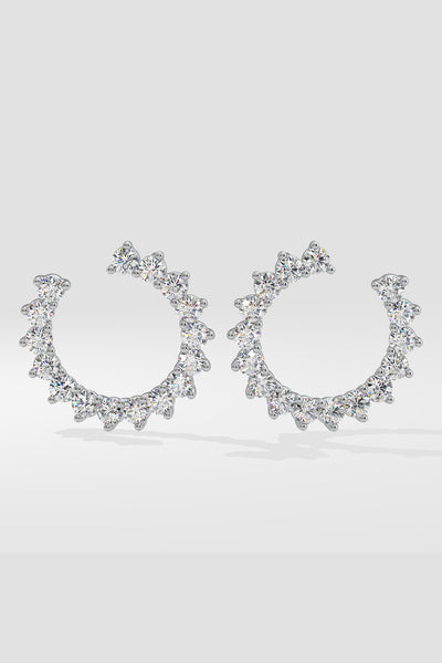 Bauble Front Hoops - House Of Quadri