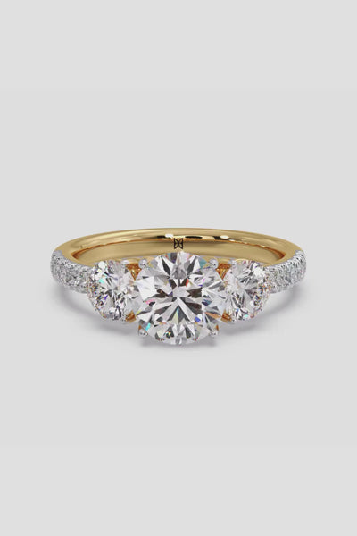 Trinity Solitaire Ring