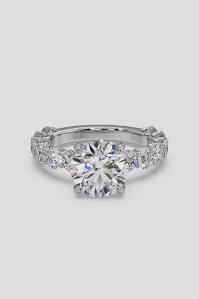 3 ct Eternity Solitaire Ring