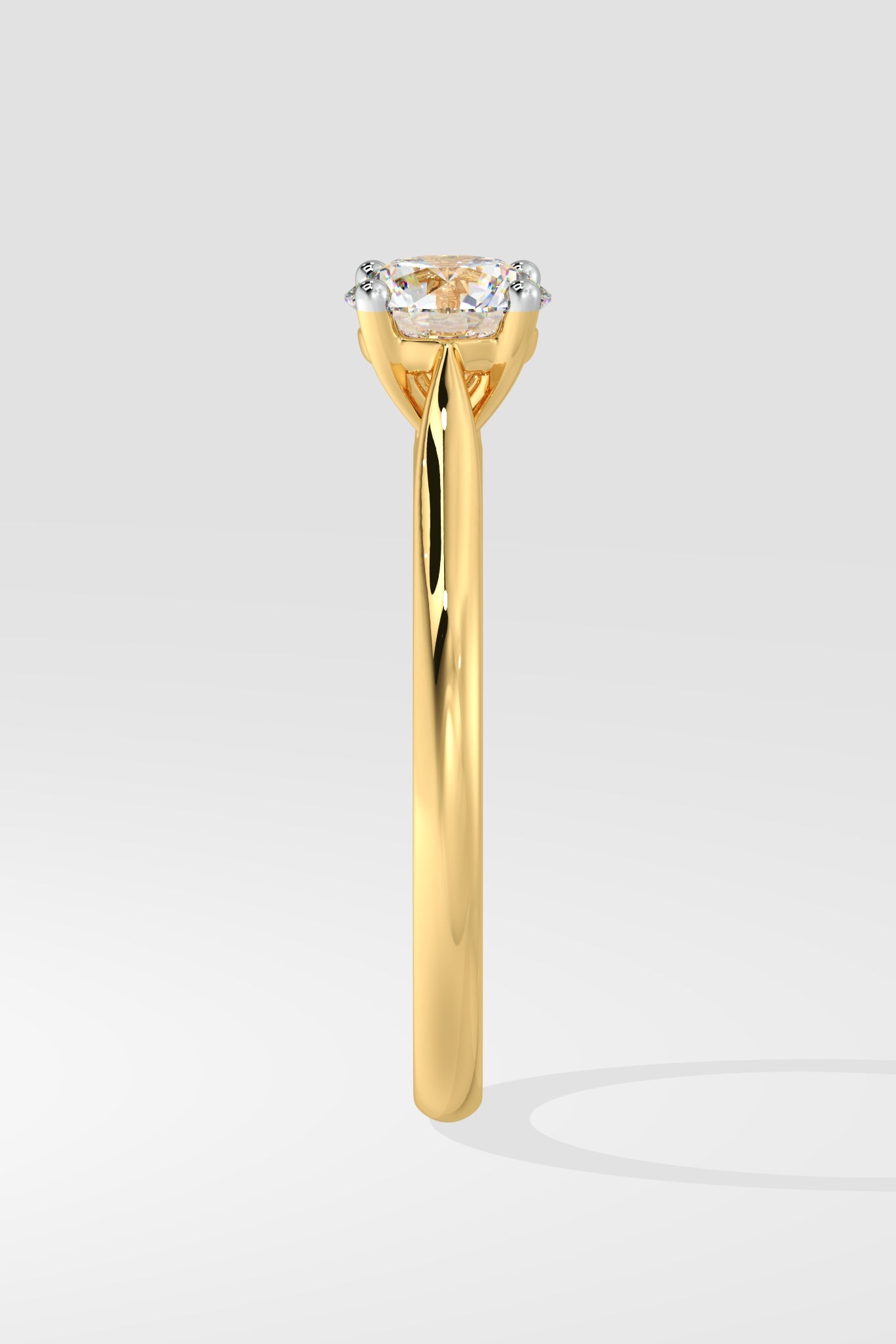 Tiny Single Dew Pond Diamond Ring in gold – Rona Fisher Jewelry