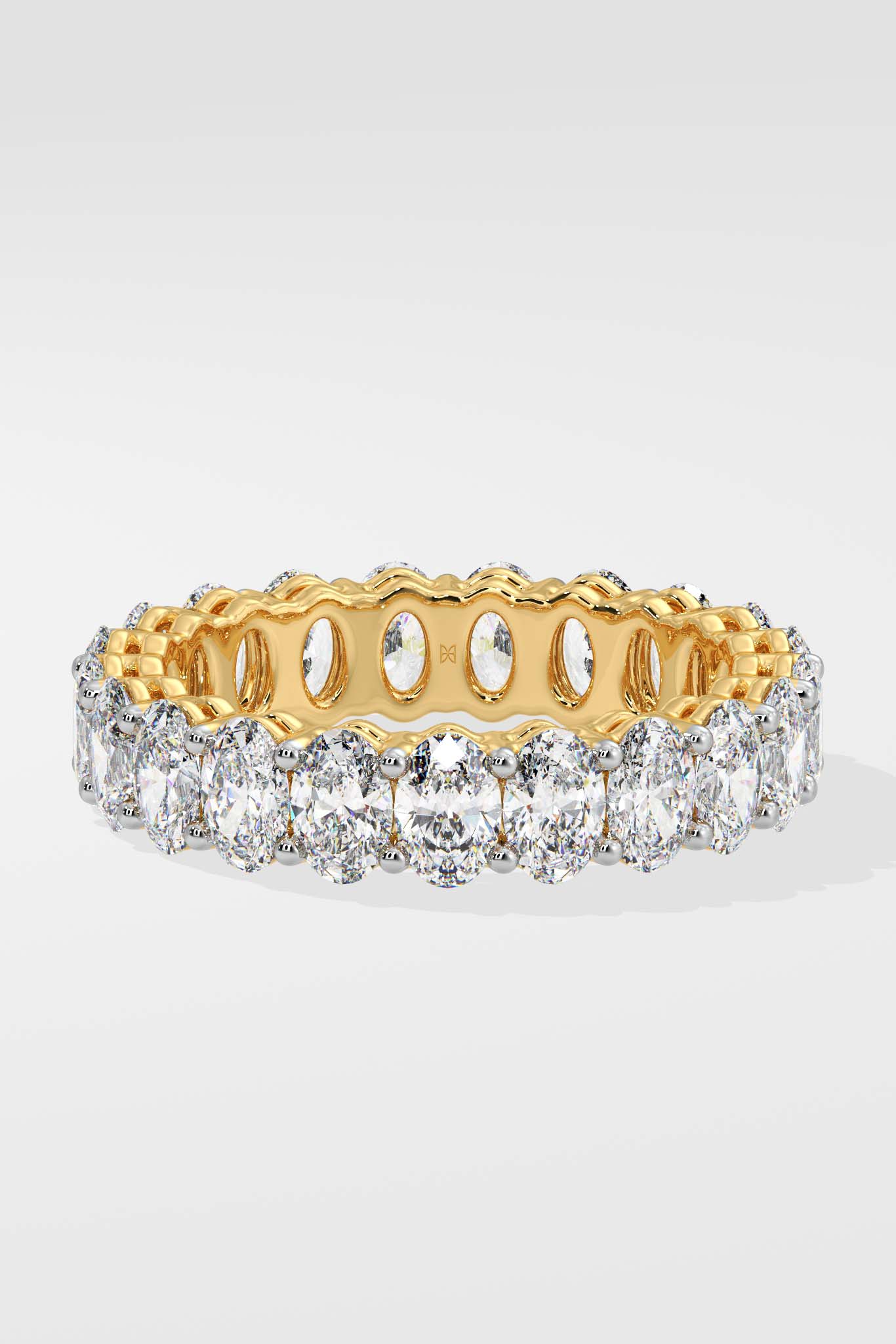Empowered Oval eternity band - House Of Quadri
