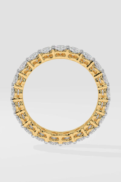 Empowered Oval eternity band - House Of Quadri