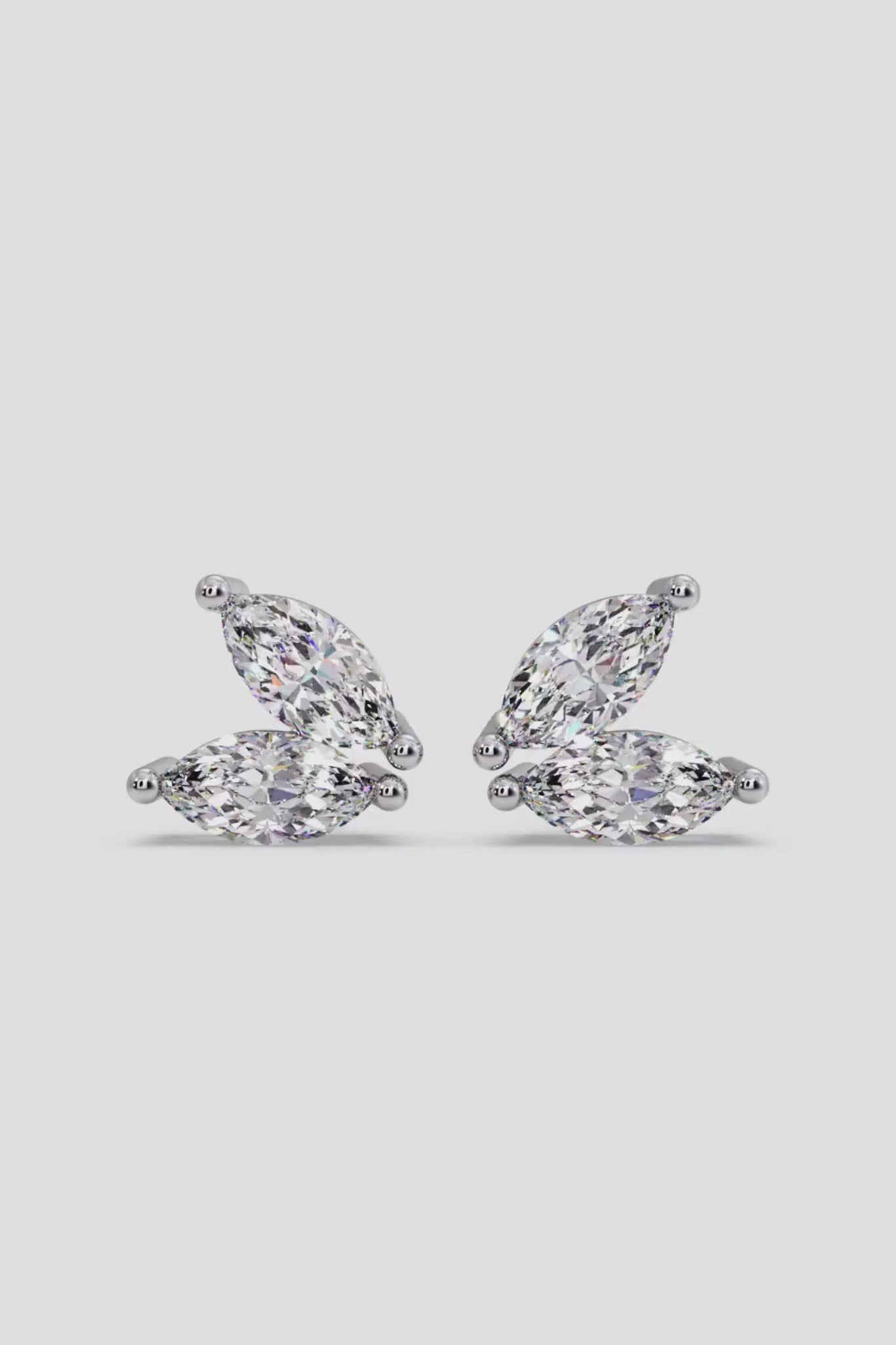 Marquise Butterfly Studs